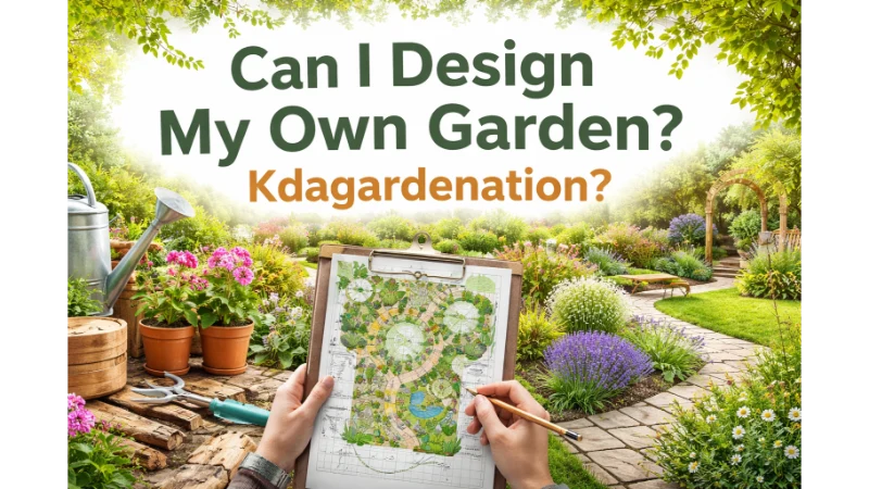 Can I Design My Own Garden Kdagardenation?